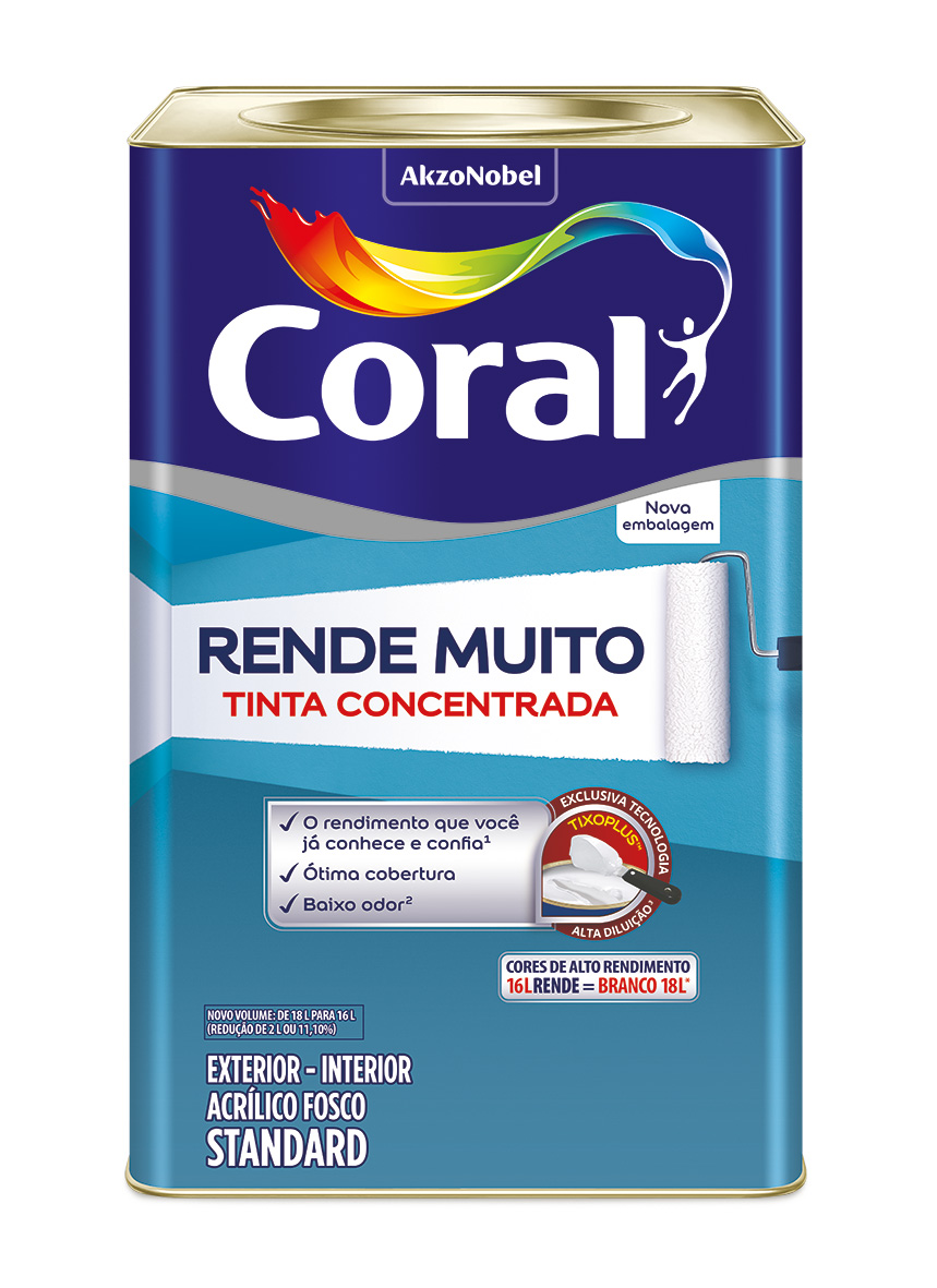 Coral Rende Muito Lata Cores